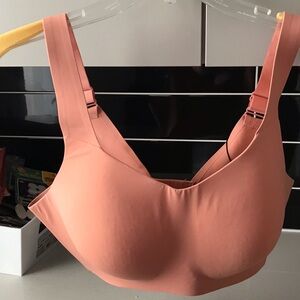 Knix NWT Catalyst Sports Bra- Size 7 : Pink Ginger.  36Dd, 38DD, 36E